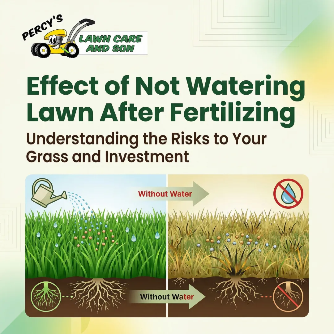 Effect of Not Watering Lawn After Fertilizing