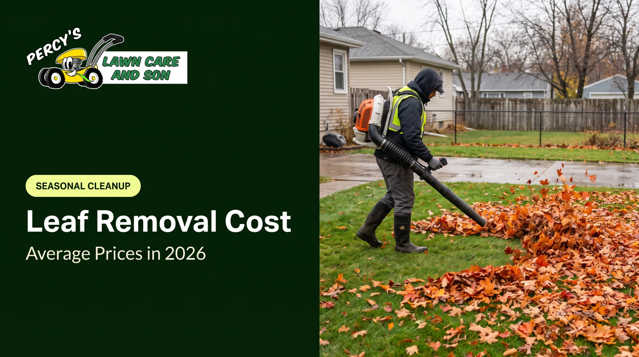 Leaf Removal Cost: Average Prices in 2026