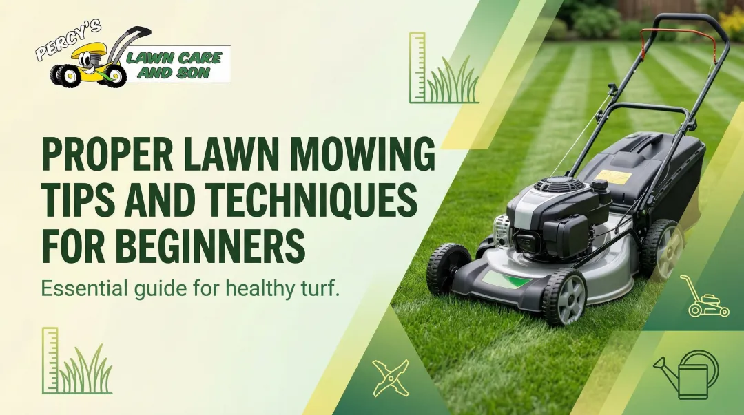Proper Lawn Mowing Tips and Techniques for Beginners