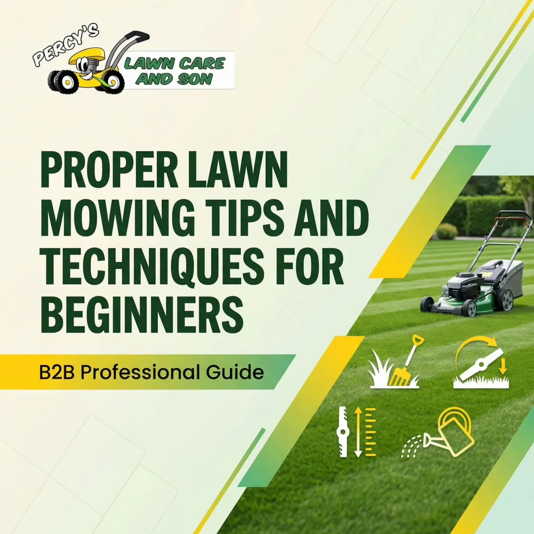 Proper Lawn Mowing Tips and Techniques for Beginners