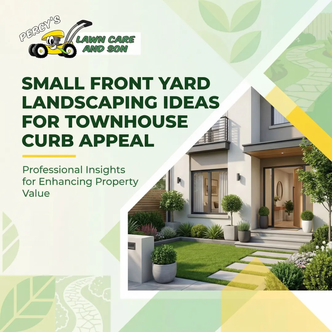 Small Front Yard Landscaping Ideas for Townhouse Curb Appeal