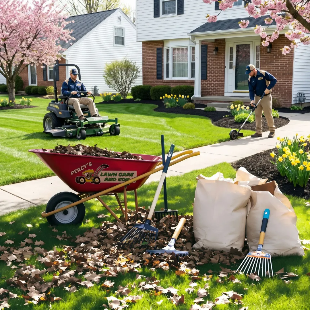 Spring Lawn Cleaning & Mowing Service