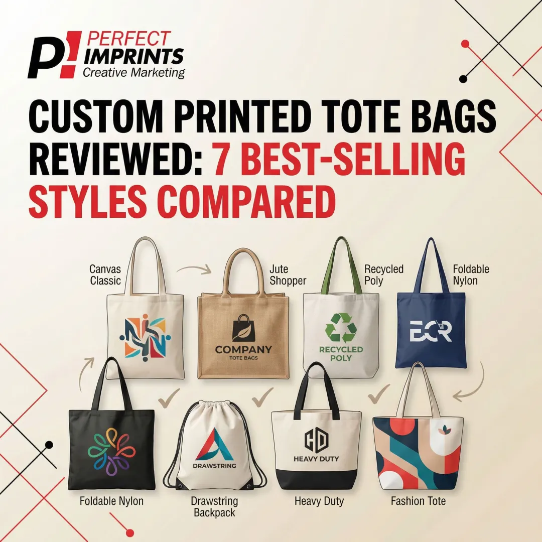 Custom Printed Tote Bags Reviewed: 7 Best-Selling Styles Compared