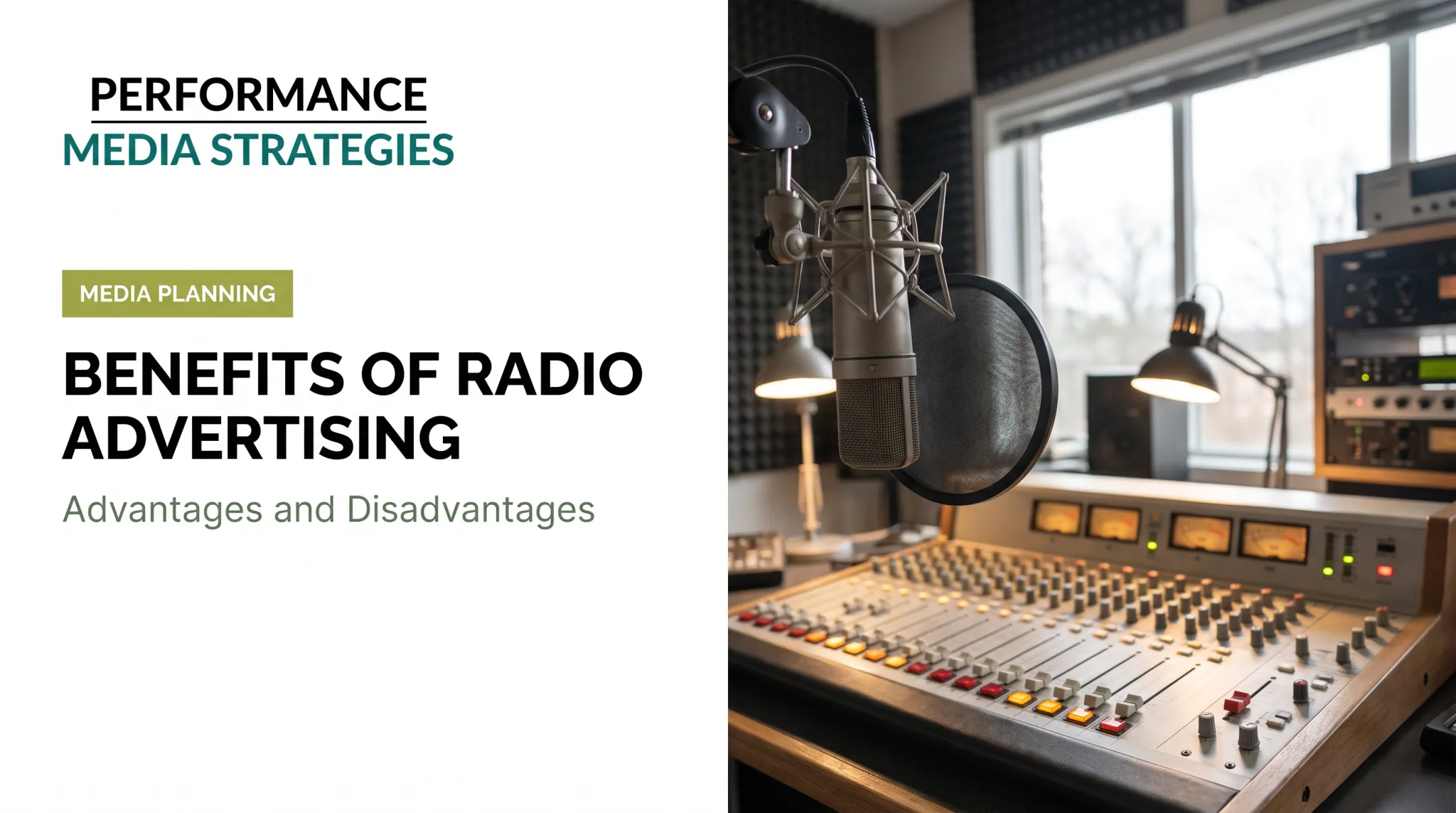 Benefits of Radio Advertising: Advantages and Disadvantages