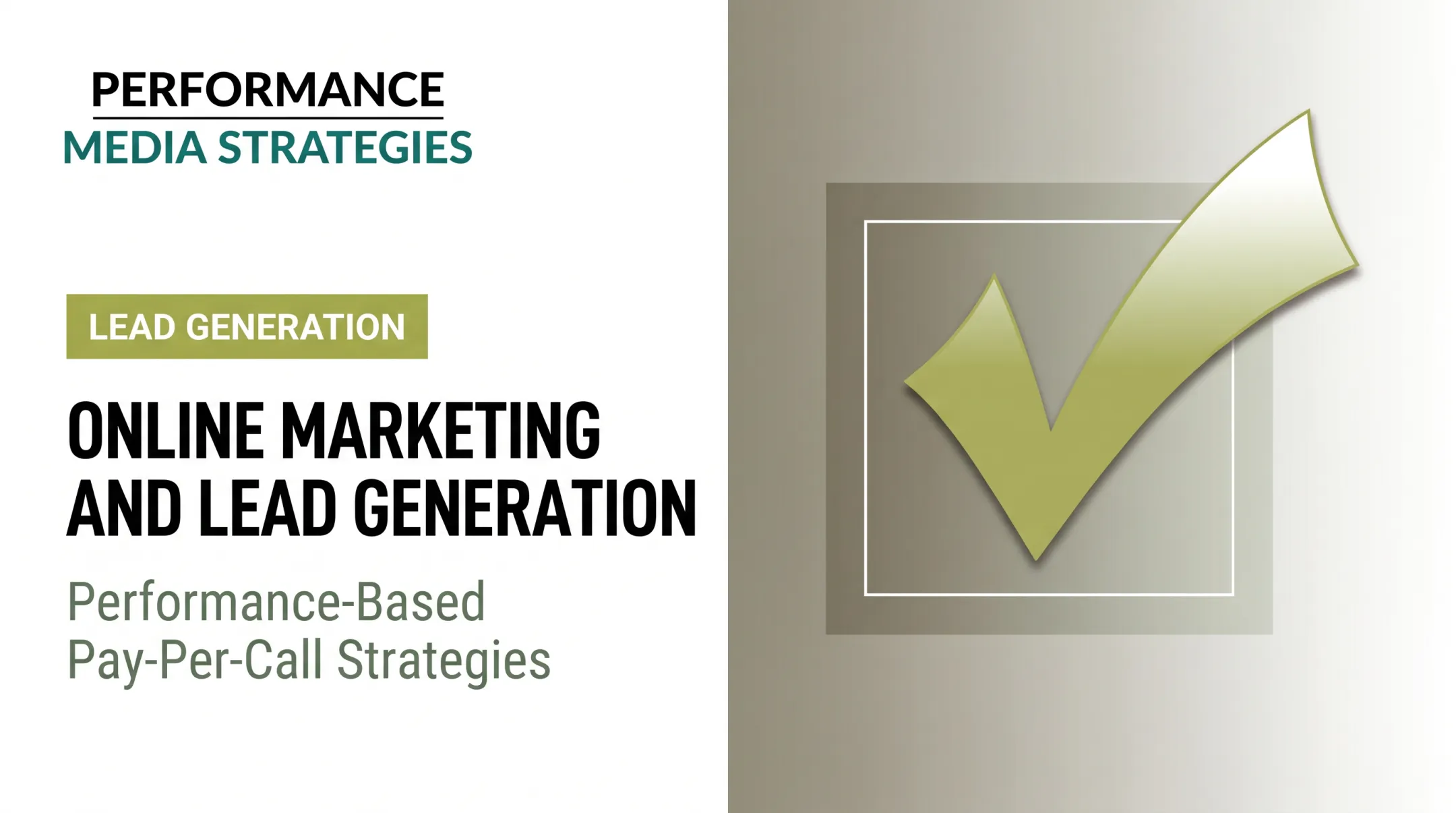 Online Marketing and Lead Generation