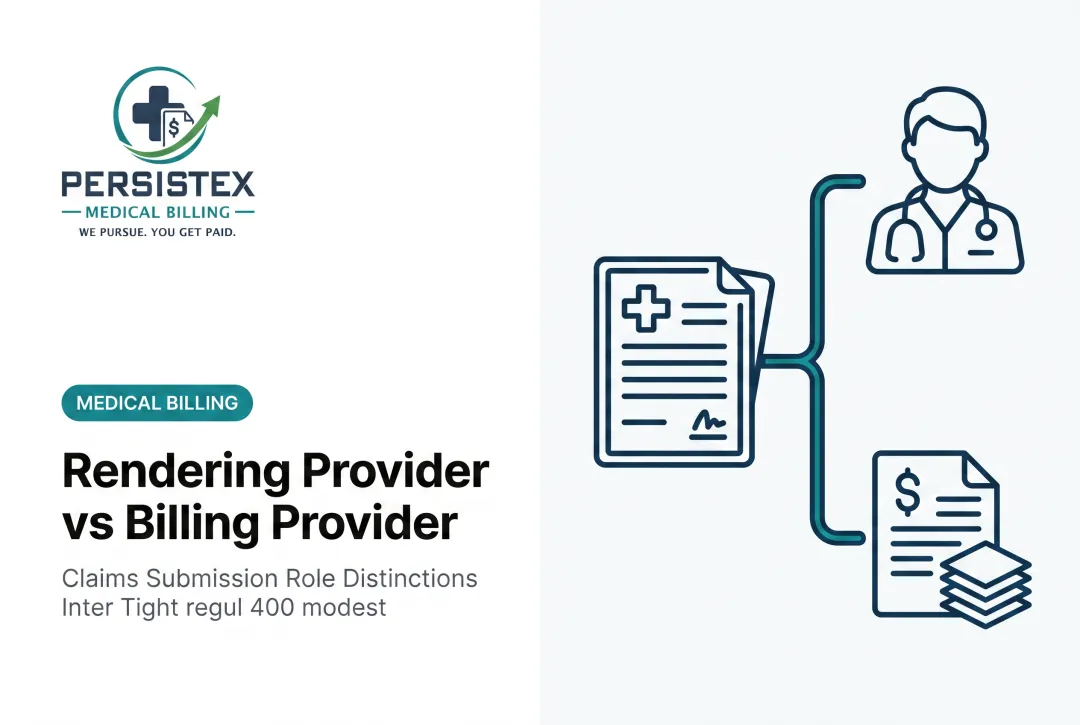Rendering Provider vs Billing Provider
