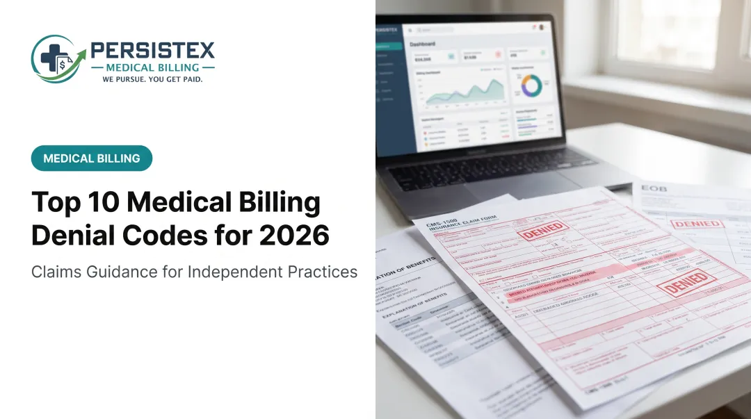 Top 10 Medical Billing Denial Codes for 2026