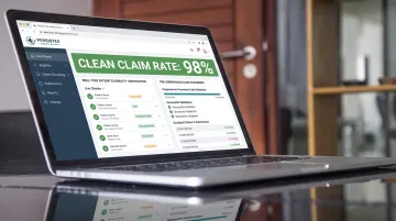 Persistex claim scrubbing and real-time eligibility verification dashboard interface