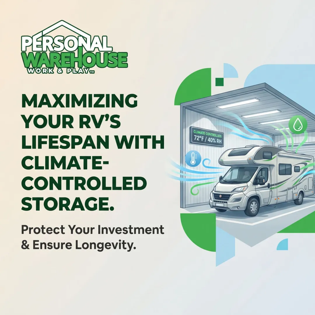 Maximizing Your RV's Lifespan with Climate-Controlled Storage