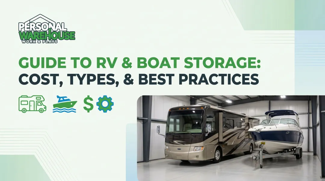 Guide to RV & Boat Storage: Cost, Types, & Best Practices