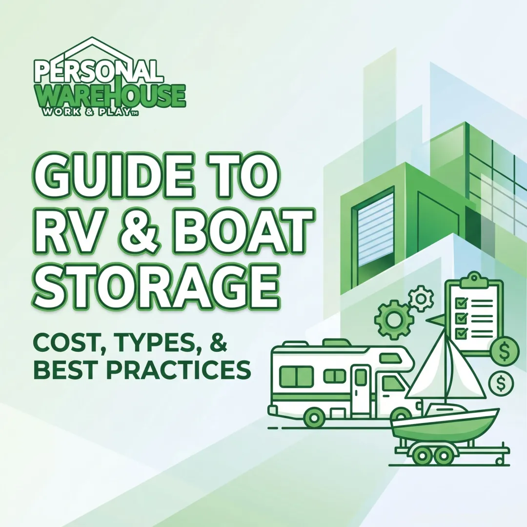 Guide to RV & Boat Storage: Cost, Types, & Best Practices