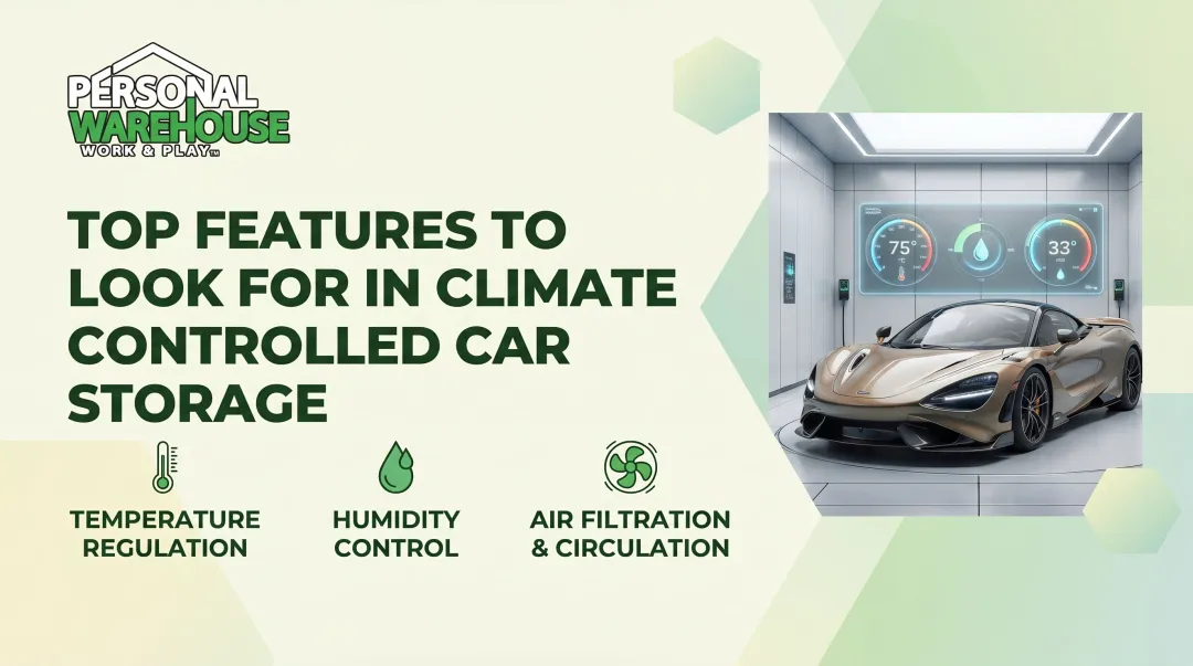 Top Features to Look for in Climate Controlled Car Storage
