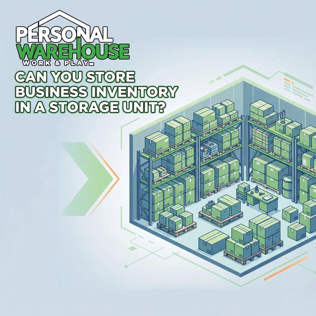 Can You Store Business Inventory in a Storage Unit?