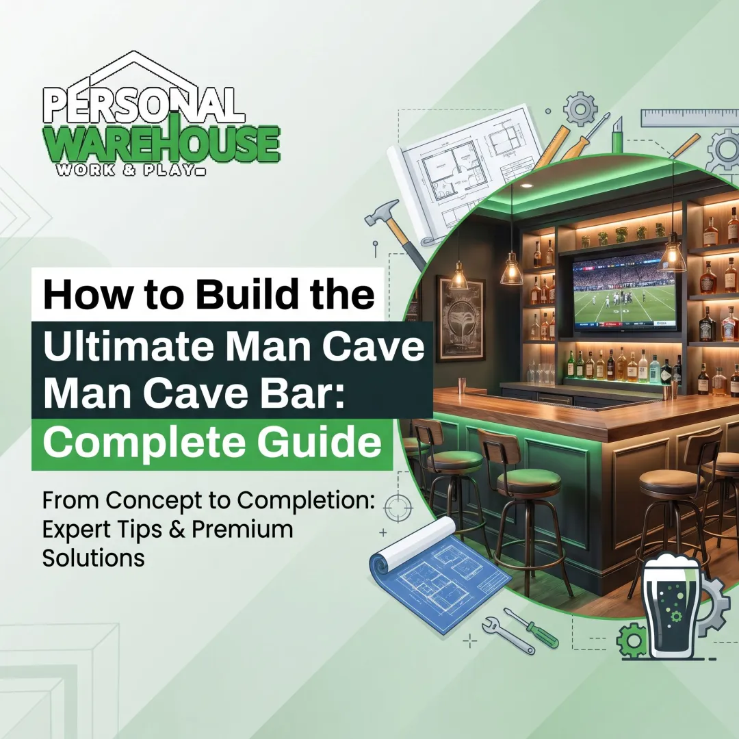 How to Build the Ultimate Man Cave Bar: Complete Guide