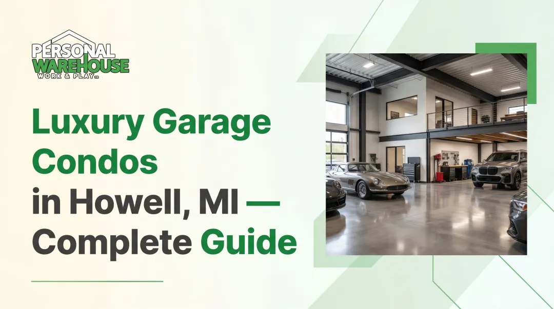 Luxury Garage Condos in Howell, MI — Complete Guide