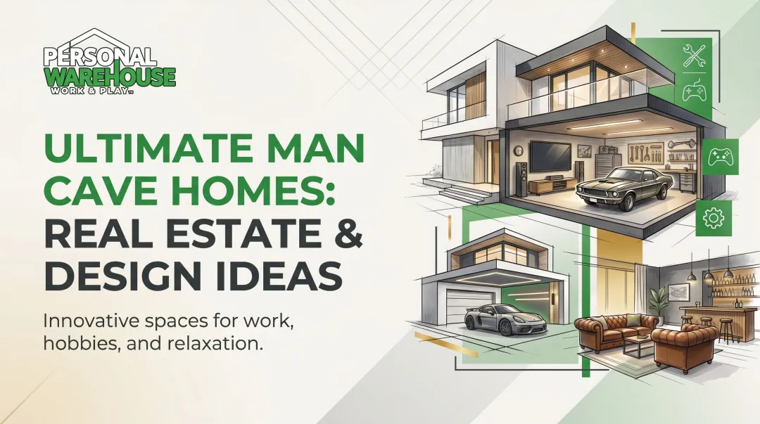 Ultimate Man Cave Homes: Real Estate & Design Ideas