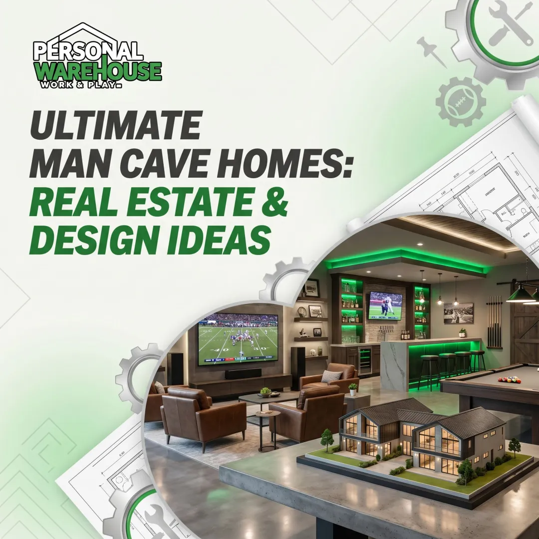 Ultimate Man Cave Homes: Real Estate & Design Ideas
