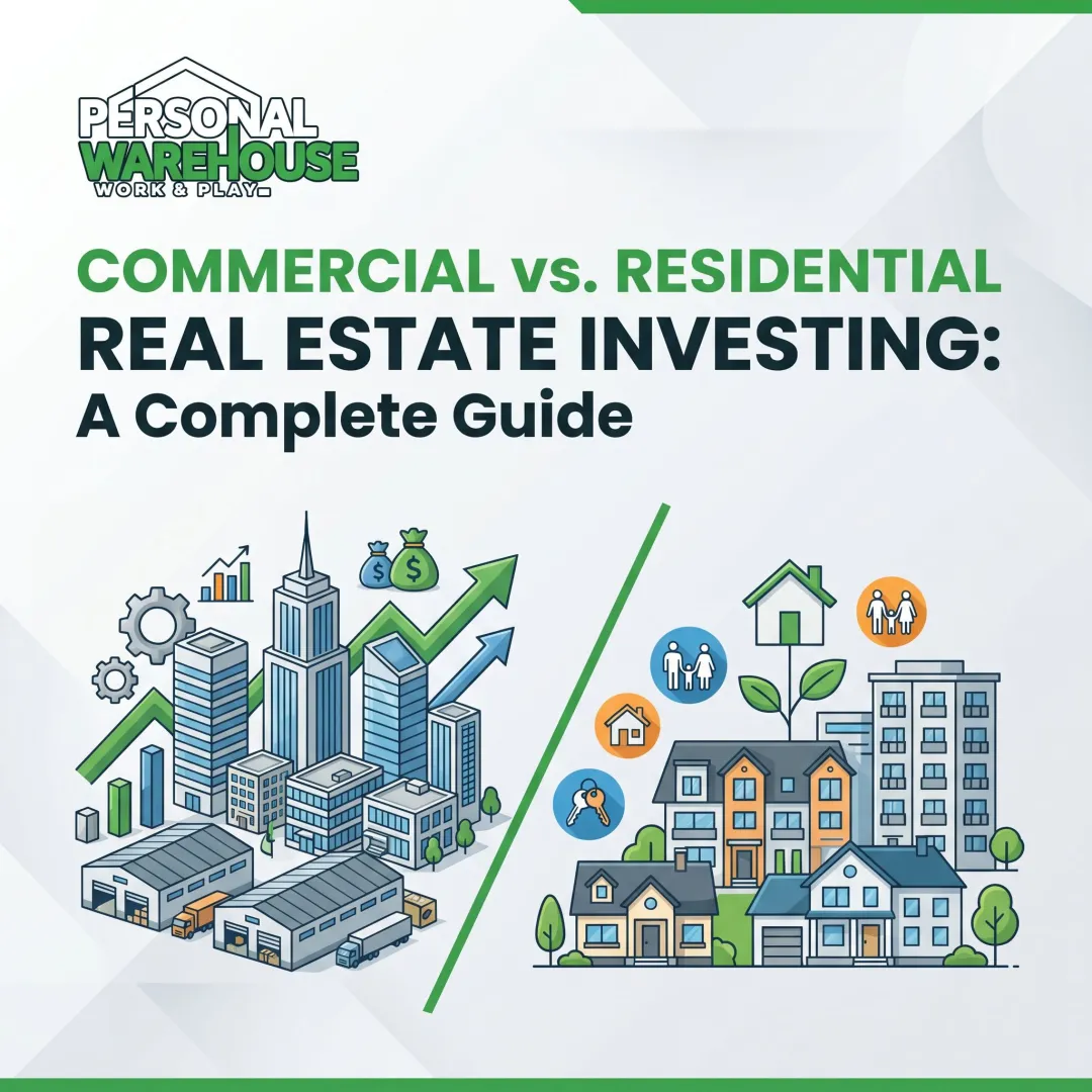 Commercial vs. Residential Real Estate Investing: A Complete Guide