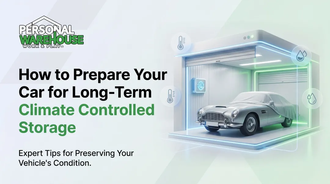How to Prepare Your Car for Long-Term Climate Controlled Storage