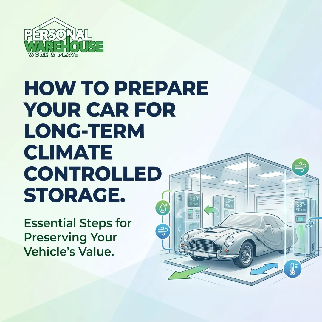 How to Prepare Your Car for Long-Term Climate Controlled Storage
