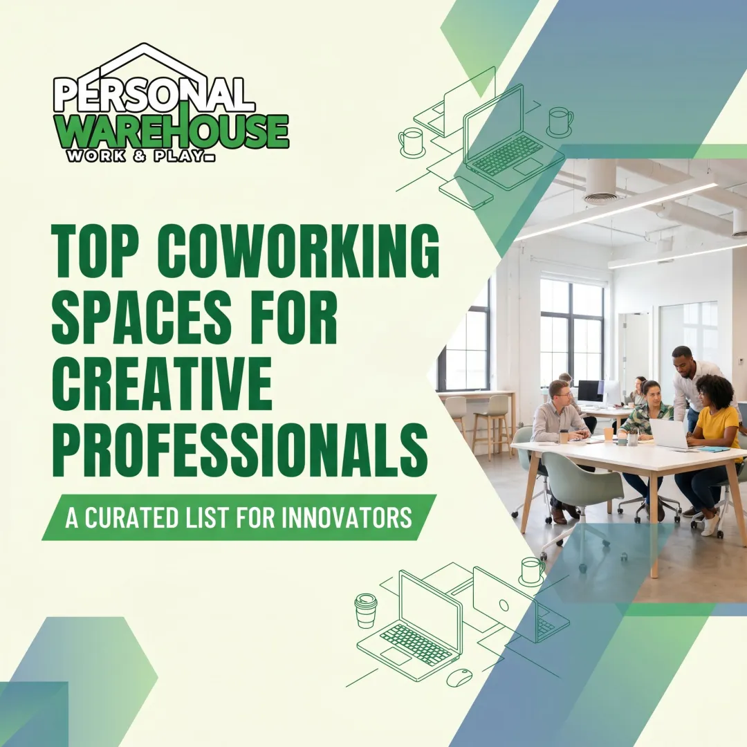 Top Coworking Spaces for Creative Professionals