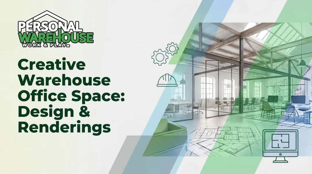 Creative Warehouse Office Space: Design & Renderings