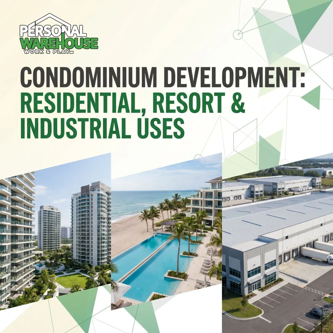 Condominium Development: Residential, Resort & Industrial Uses