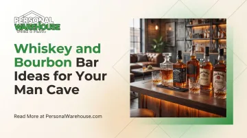Whiskey and Bourbon Bar Ideas for Your Man Cave