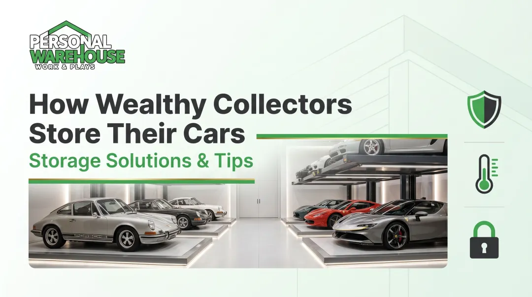 How Wealthy Collectors Store Their Cars: Storage Solutions & Tips