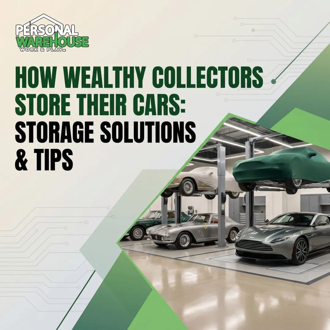 How Wealthy Collectors Store Their Cars: Storage Solutions & Tips
