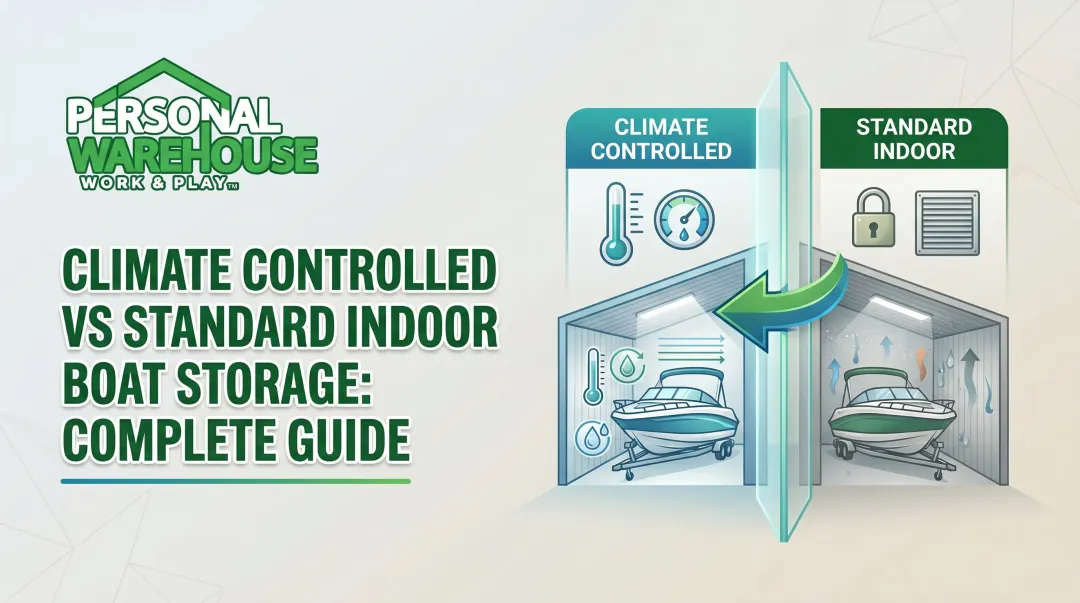 Climate Controlled vs Standard Indoor Boat Storage: Complete Guide