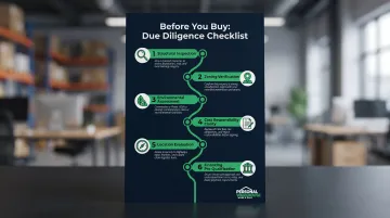 6-step warehouse purchase due diligence checklist from structural inspection to financing pre-qualification