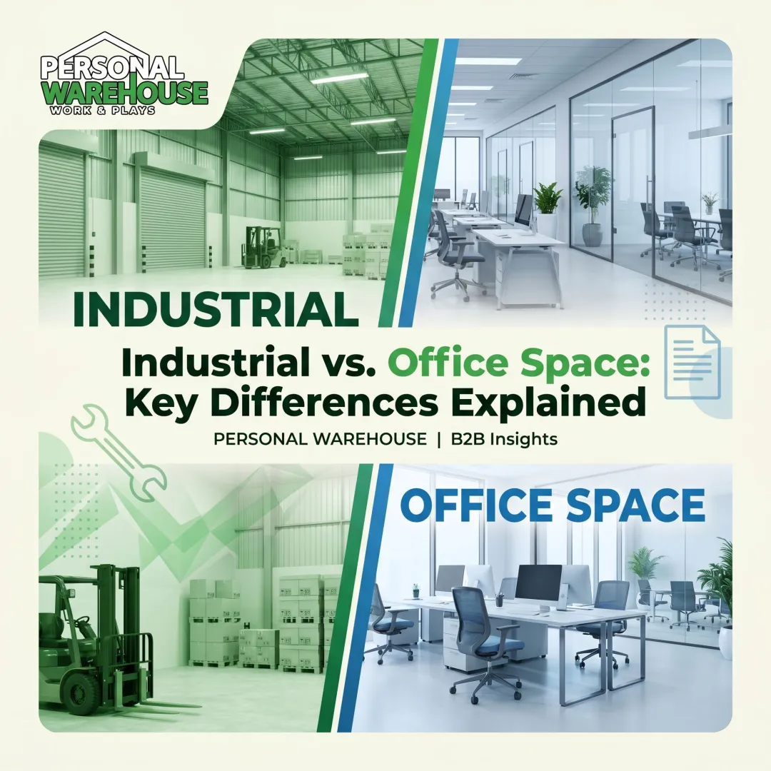 Industrial vs. Office Space: Key Differences Explained