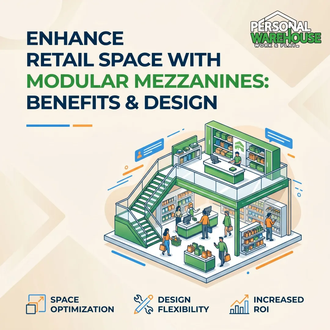Enhance Retail Space with Modular Mezzanines: Benefits & Design