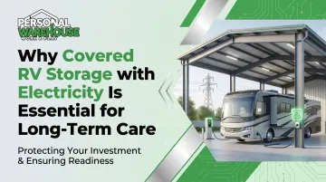 Why Covered RV Storage with Electricity Is Essential for Long-Term Care