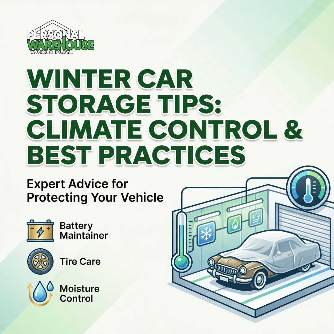 Winter Car Storage Tips: Climate Control & Best Practices