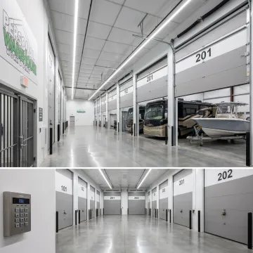 Boat and RV Storage Facilities — Secure Space