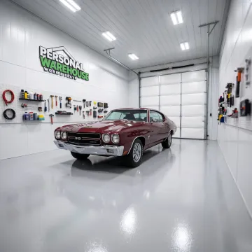 Premium indoor storage space for collector vehicles