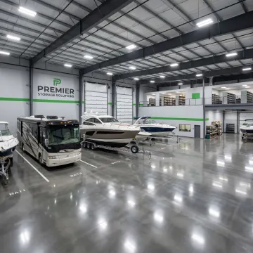 Secure premium storage space for RV and boat owners