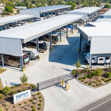 Covered Boat & RV Storage in North Carolina