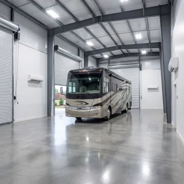 Indoor Climate Controlled RV Storage