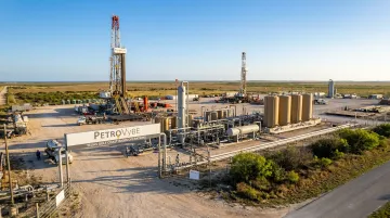 PetroVybe natural gas development site representing accredited investor asset ownership