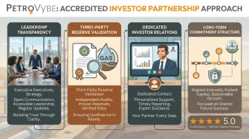 PetroVybe natural gas partnership stewardship model overview for accredited investors