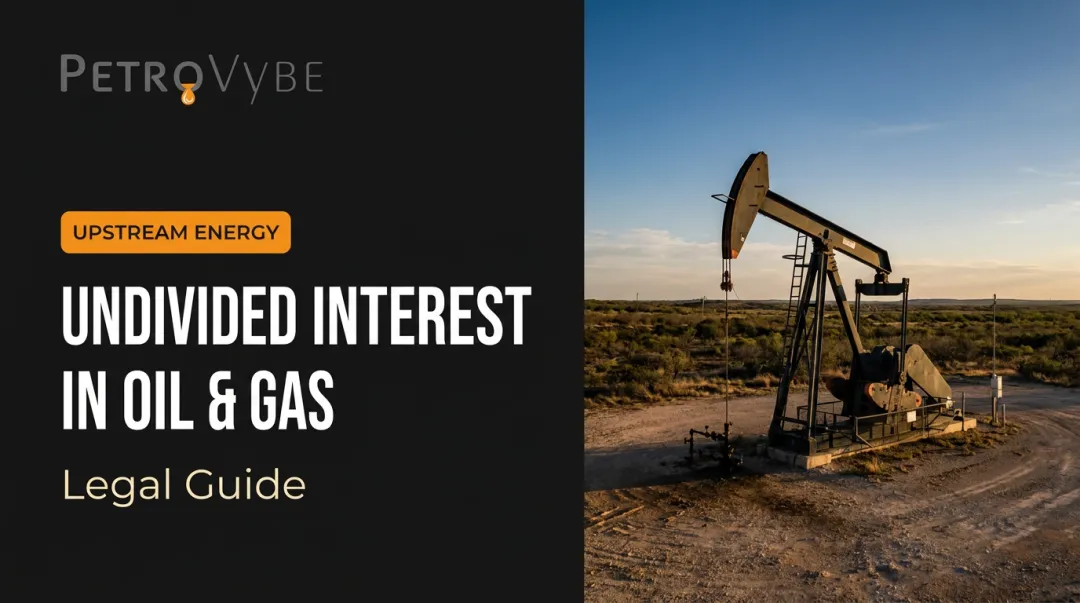 Undivided Interest in Oil &amp; Gas: Legal Guide