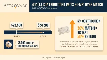 401k contribution limits and employer match benefit comparison for 2026