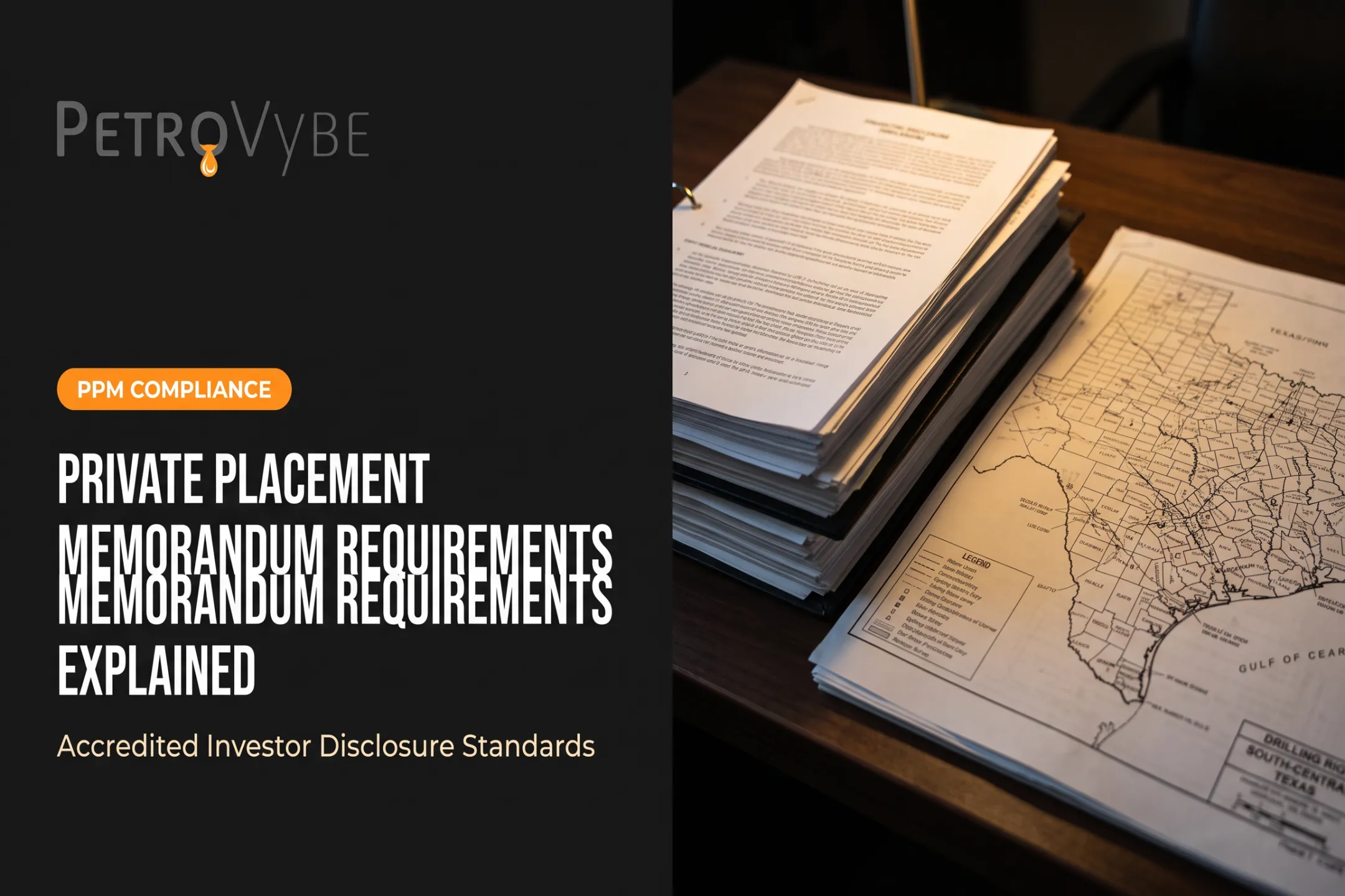 Private Placement Memorandum Requirements Explained