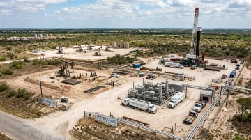 PetroVybe natural gas development project site in Lavaca County Texas