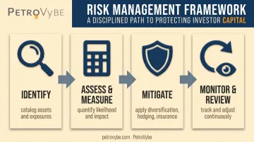 4-step asset management risk framework from identification to monitoring