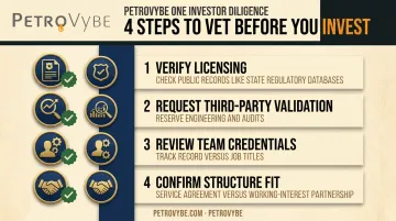 4-step checklist for vetting oil and gas solutions partners and investments