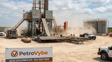 PetroVybe natural gas development project site in South Texas Gulf Coast Basin